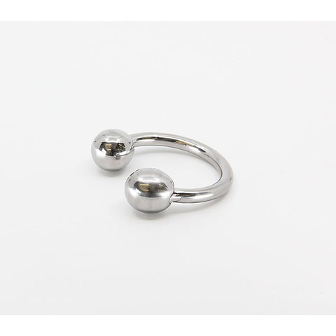 Stainless Steel Mens Glans Ring By Love In Leather - Steel Cock Rings