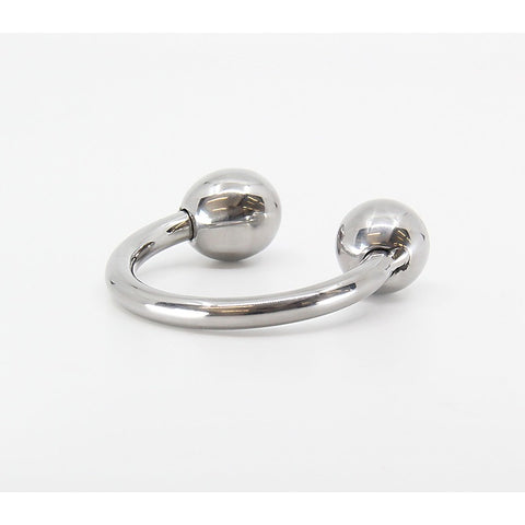 Stainless Steel Mens Glans Ring By Love In Leather - Steel Cock Rings