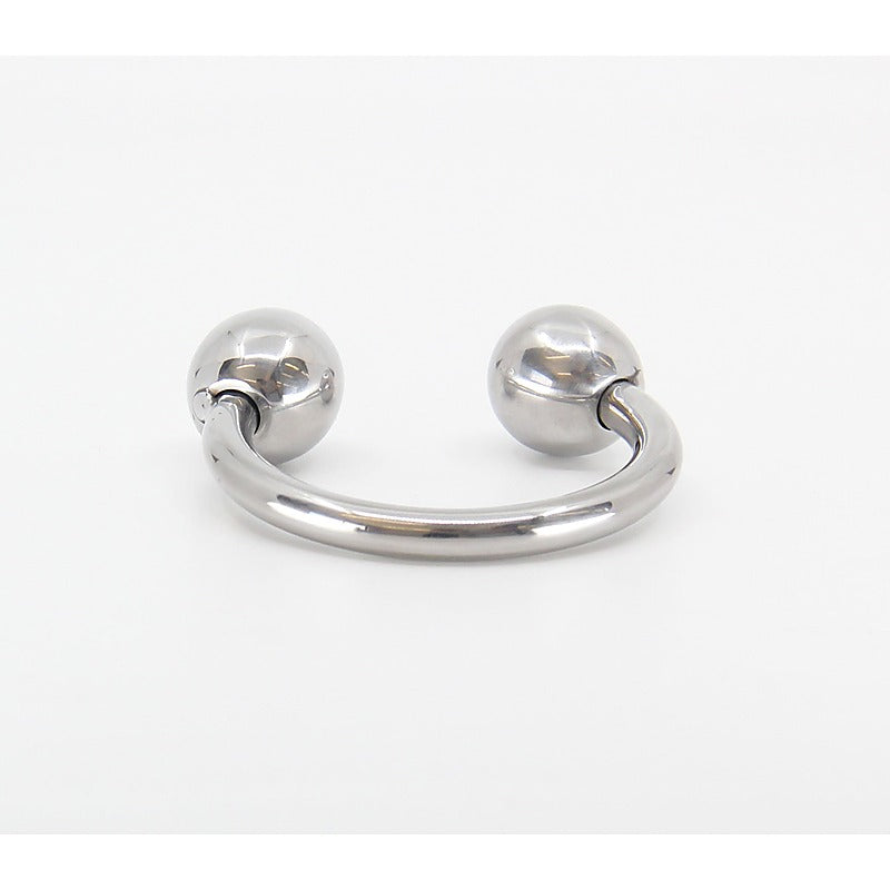 Stainless Steel Mens Glans Ring By Love In Leather - Steel Cock Rings