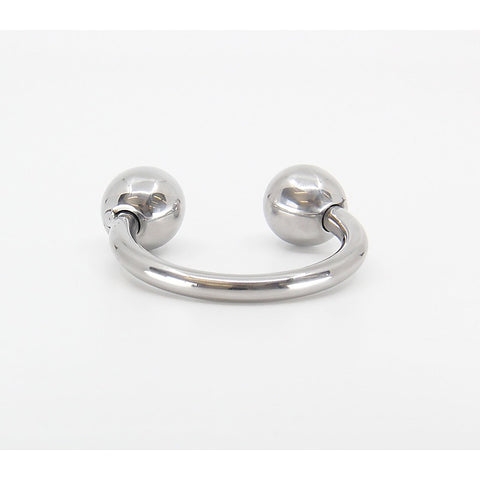 Stainless Steel Mens Glans Ring By Love In Leather - Steel Cock Rings