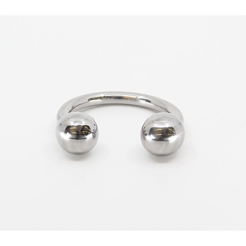 Stainless Steel Mens Glans Ring By Love In Leather - Steel Cock Rings