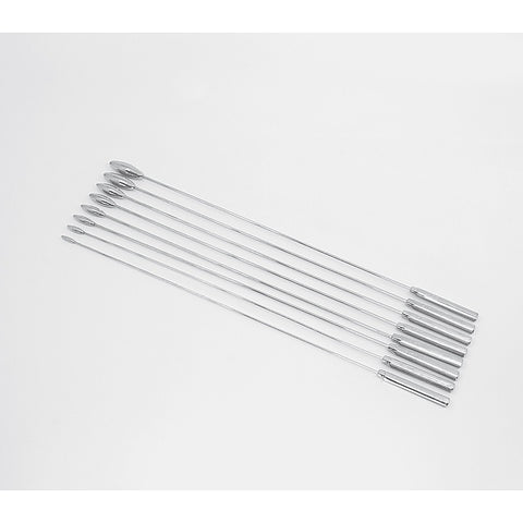 8 Piece Rosebud Dilator Sounding Kit By Love In Leather - Urethral Sounds