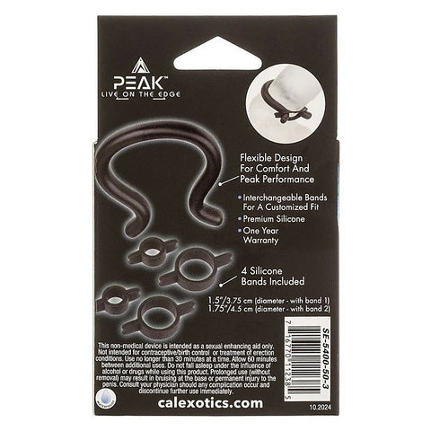 Peak Prolong Cock Band Kit By California Exotics - Cock Ring Sets