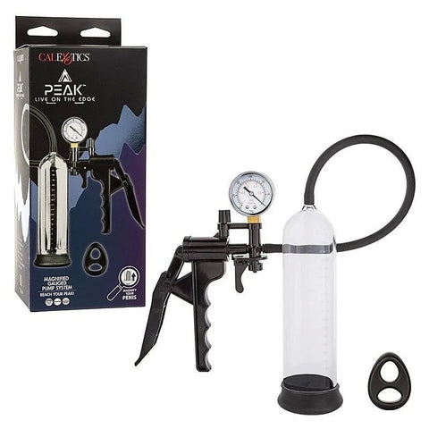 CalExotics Peak Magnified Gauged Penis Pump System