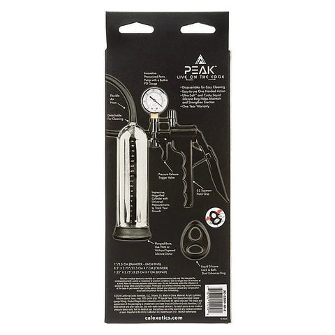 CalExotics Peak Magnified Gauged Penis Pump System
