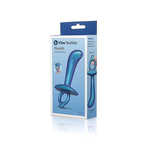 Butties Thumb Silicone Prostate Plug By B-Vibe - Butt Plugs