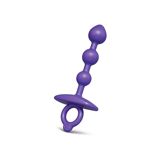 Butties Zip Silicone Anal Beads By B-Vibe - Anal Beads and Balls