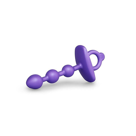 Butties Zip Silicone Anal Beads By B-Vibe - Anal Beads and Balls