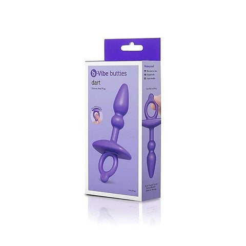 Butties Dart Silicone Anal Plug By B-Vibe - Butt Plugs