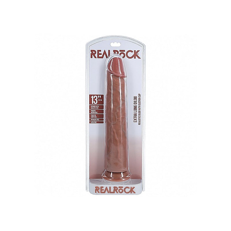 Realrock Extra Large No Balls Realistic Cock By Shots Toys - Realistic Dildos