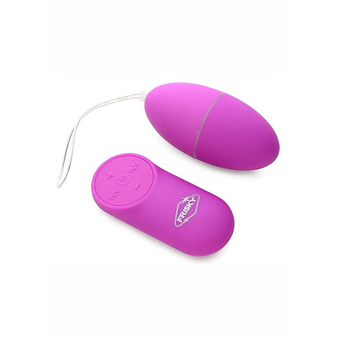 XR Brands Frisky Scrambler Vibrating Love Egg - Love Eggs and Kegel Exercisers