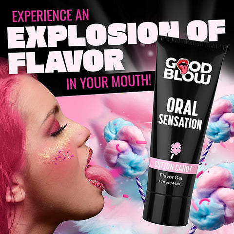 Good Blow Flavoured Oral Sensation Gel By Xr Brands - Lubricants and Lotions