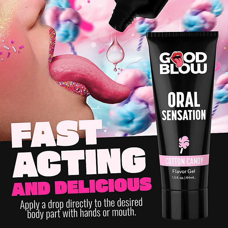 Good Blow Flavoured Oral Sensation Gel By Xr Brands - Lubricants and Lotions
