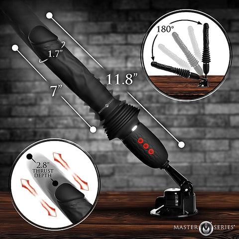 XR Brands Ultimate Power Pounder Vibrating Dildo - Vibrating Dildos