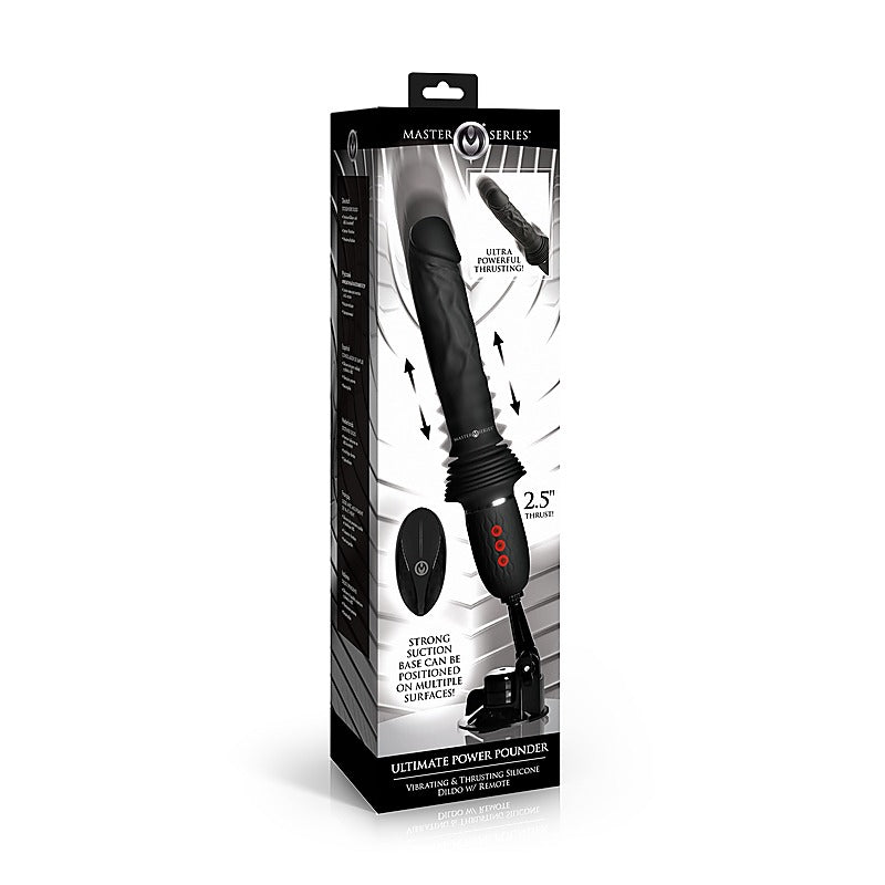 XR Brands Ultimate Power Pounder Vibrating Dildo - Vibrating Dildos