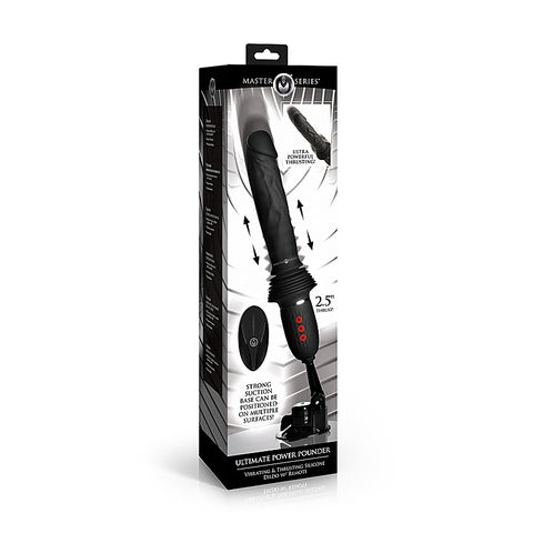 XR Brands Ultimate Power Pounder Vibrating Dildo - Vibrating Dildos