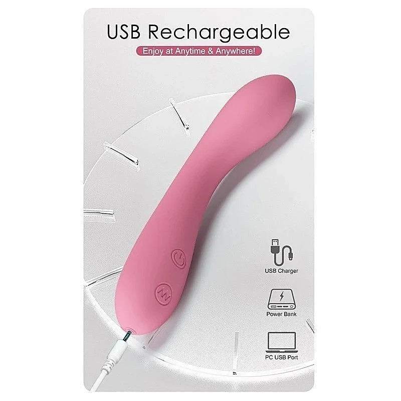 Party Up JOHN Flexible Rechargeable G-Spot Vibrator - G-Spot Vibrators
