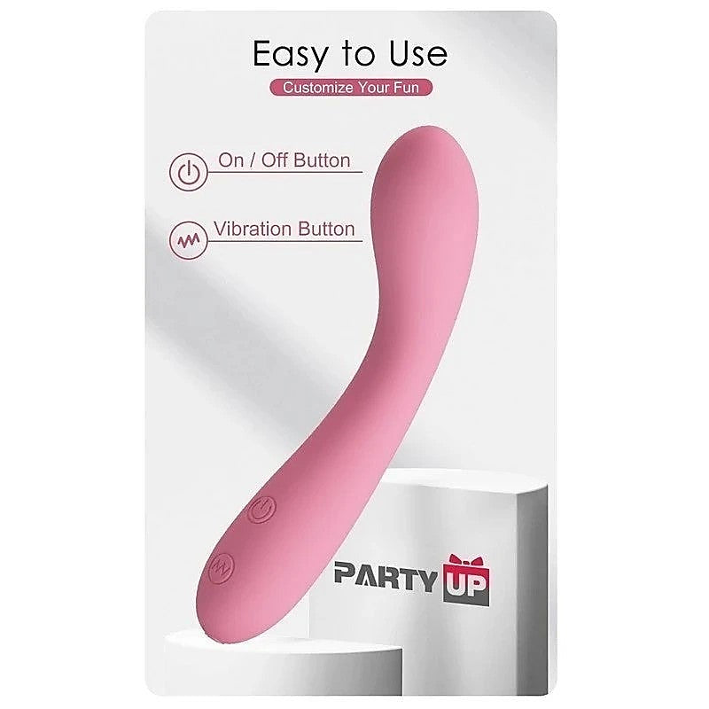 Party Up JOHN Flexible Rechargeable G-Spot Vibrator - G-Spot Vibrators