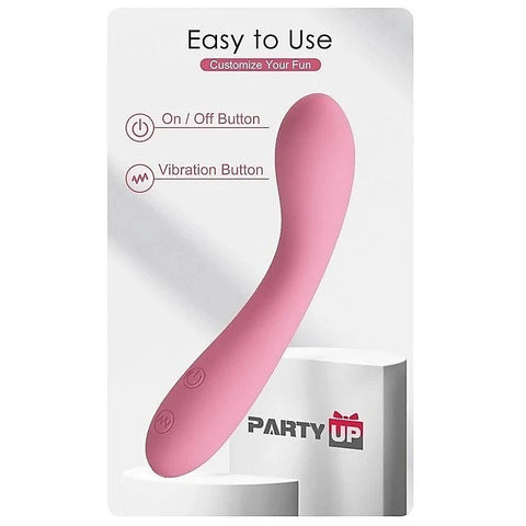 Party Up JOHN Flexible Rechargeable G-Spot Vibrator - G-Spot Vibrators
