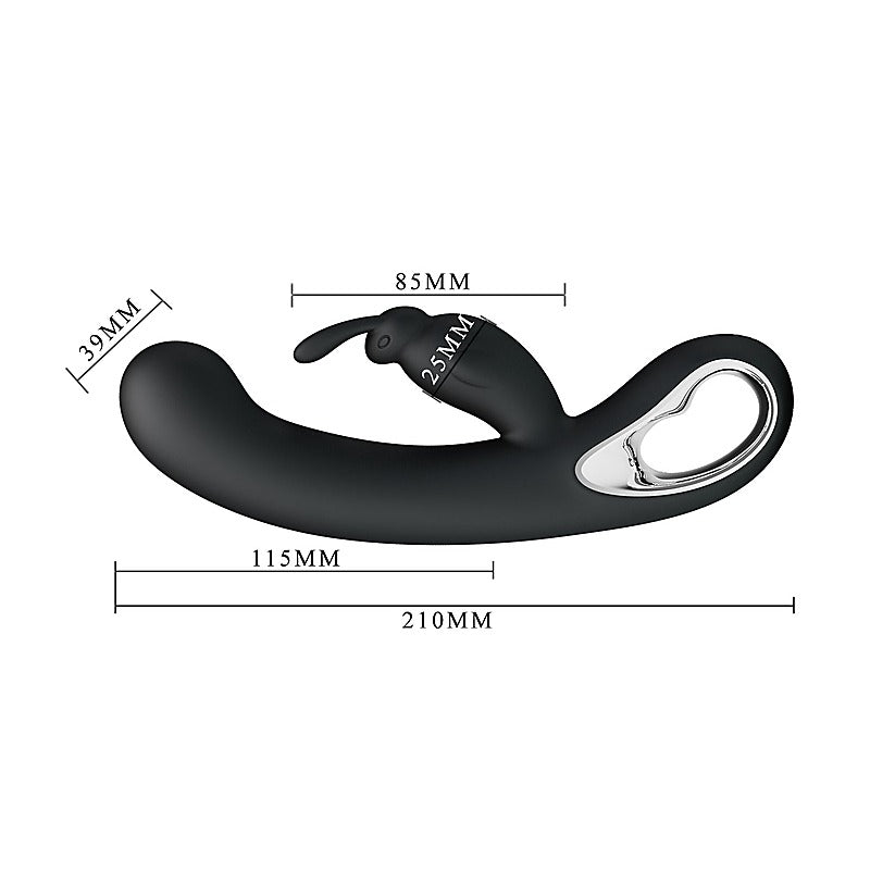 Party Up COLIN USB Rechargeable Rabbit Vibrator - Rabbit Vibrators