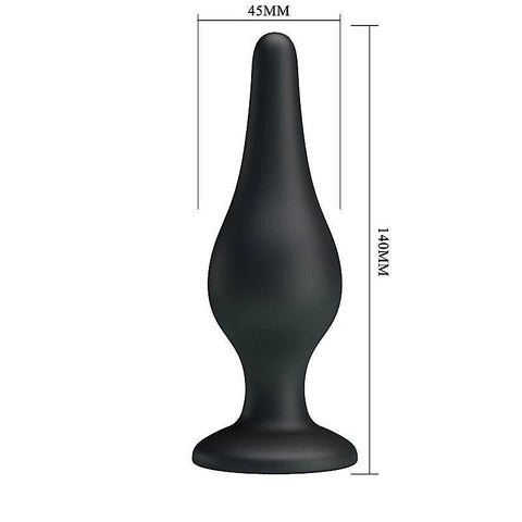 Party Up JEFFREY 14 cm Silicone Butt Plug - Butt Plugs