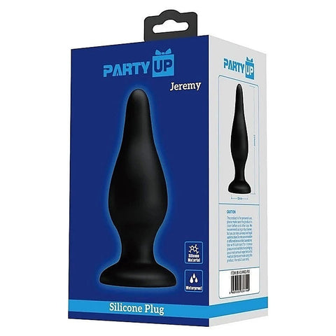 Party Up JEREMY Waterproof Silicone Butt Plug - Butt Plugs