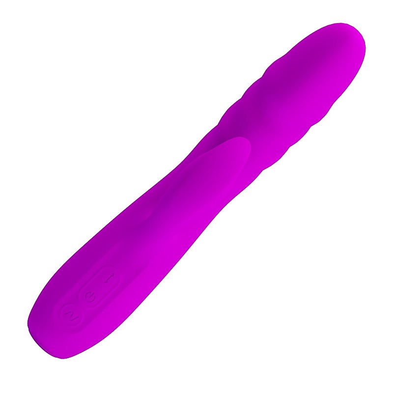 Bob Rechargeable Thrusting Rabbit Vibrator By Party Up - Rabbit Vibrators