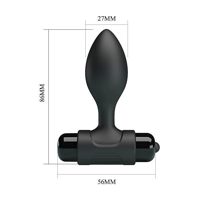Party Up KEN Silicone Vibrating Butt Plug - Butt Plugs