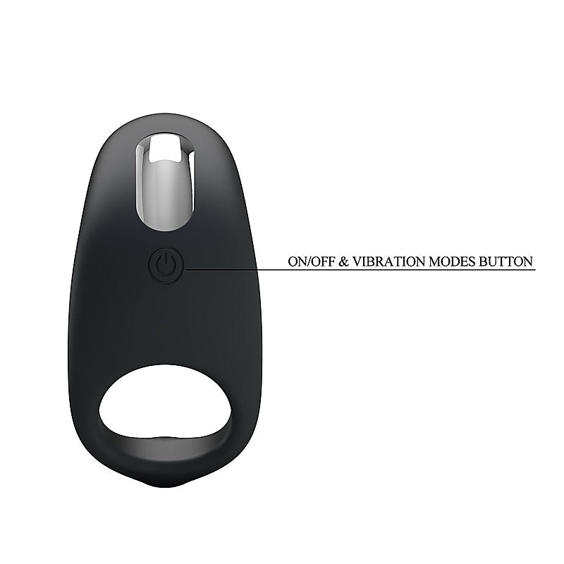 King Usb Rechargeable Cock Ring By Party Up - Vibrating Cock Rings