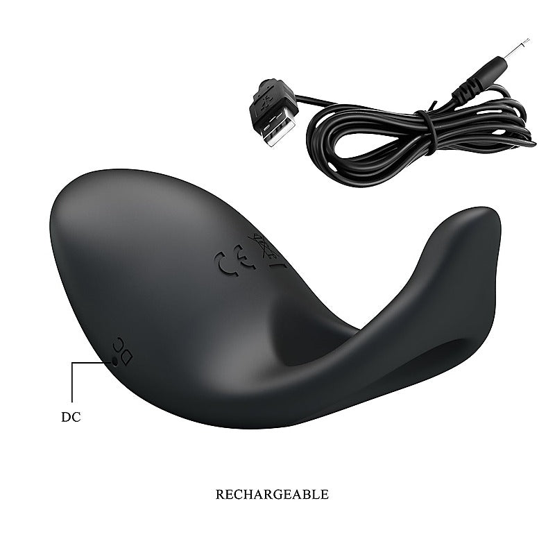King Usb Rechargeable Cock Ring By Party Up - Vibrating Cock Rings