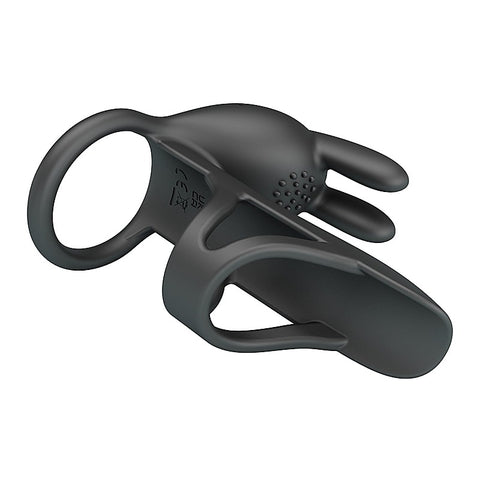 Mark Usb Rechargeable Vibrating Cock Sleeve By Party Up - Penis Sleeves and Extenders