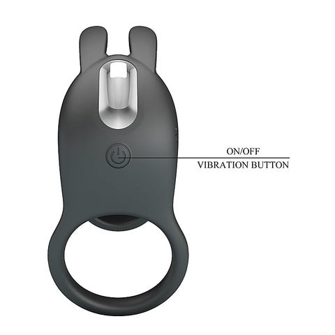 Mark Usb Rechargeable Vibrating Cock Sleeve By Party Up - Penis Sleeves and Extenders