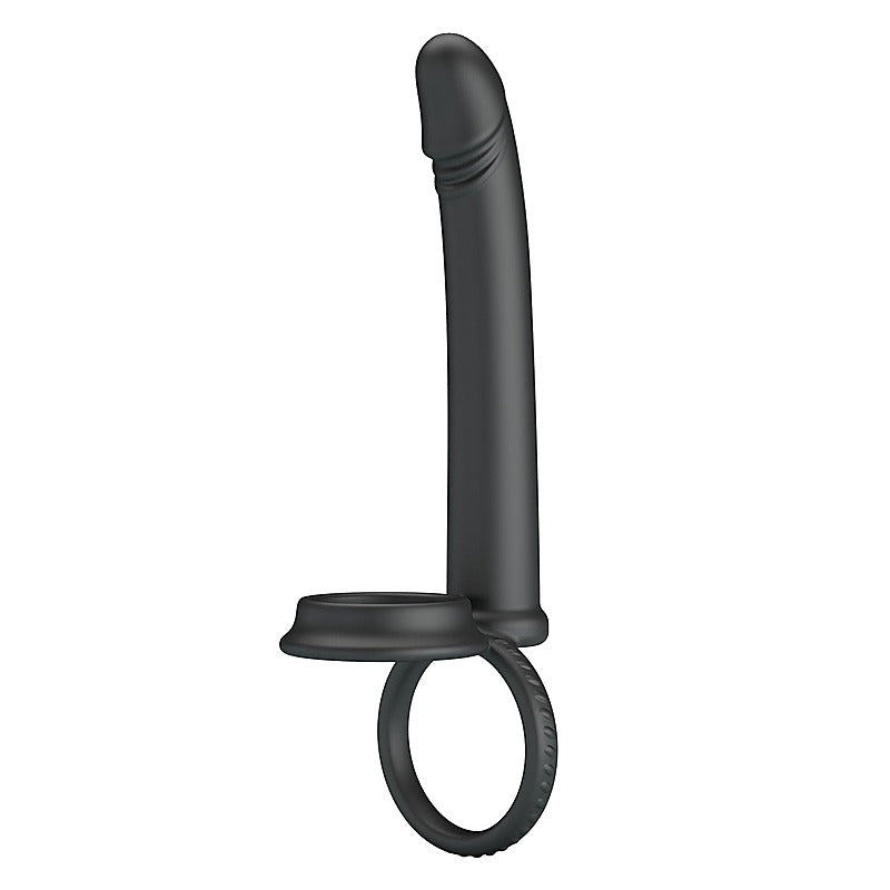 Martin Cock & Ball Rings With Double Penetrator By Party Up - Vibrating Cock Rings