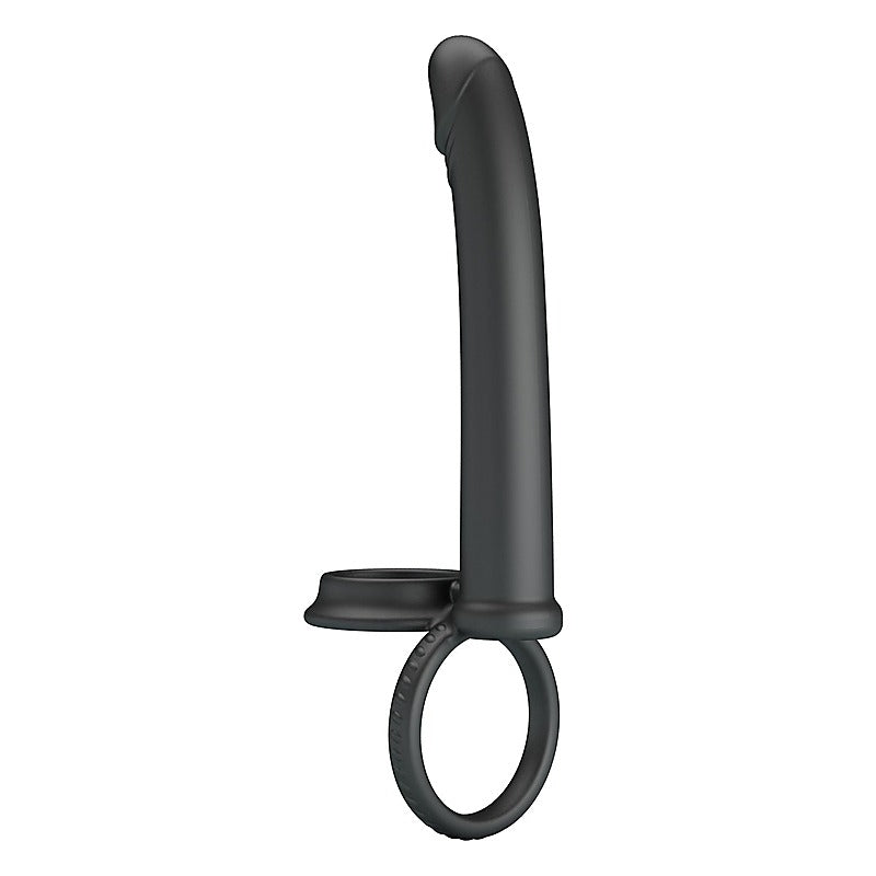 Martin Cock & Ball Rings With Double Penetrator By Party Up - Vibrating Cock Rings