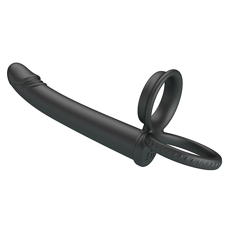 Martin Cock & Ball Rings With Double Penetrator By Party Up - Vibrating Cock Rings
