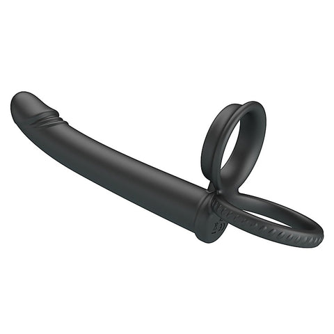Martin Cock & Ball Rings With Double Penetrator By Party Up - Vibrating Cock Rings