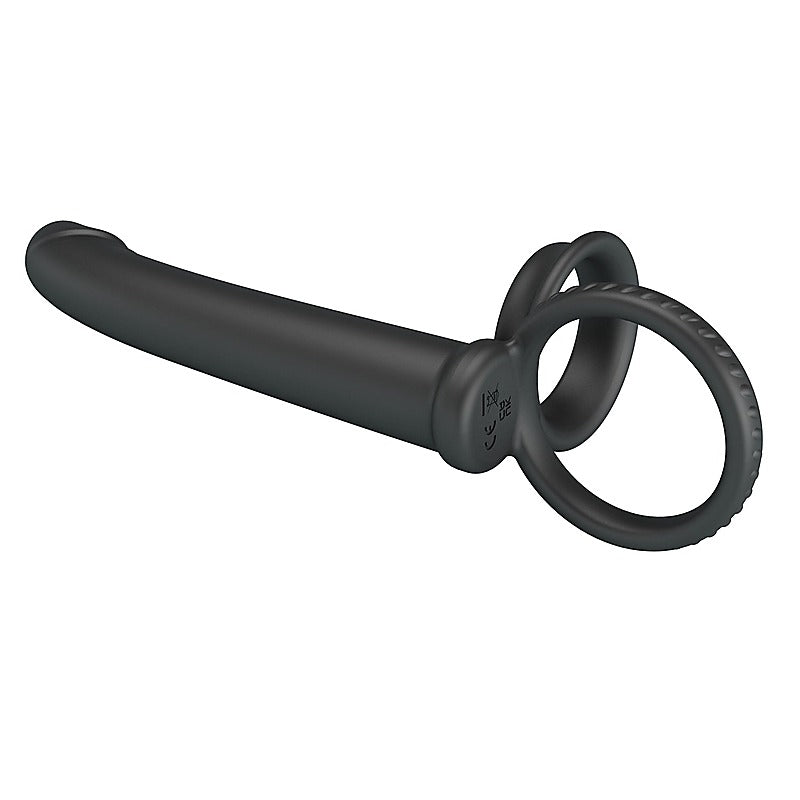 Martin Cock & Ball Rings With Double Penetrator By Party Up - Vibrating Cock Rings