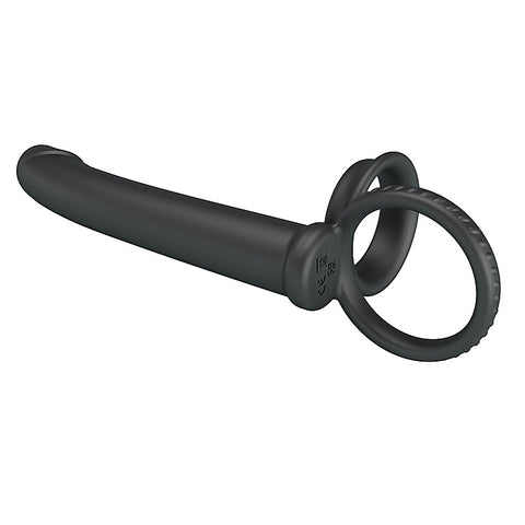 Martin Cock & Ball Rings With Double Penetrator By Party Up - Vibrating Cock Rings
