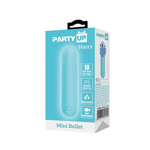 Harry Usb Rechargeable Bullet Vibrator By Party Up - Bullet Vibrators