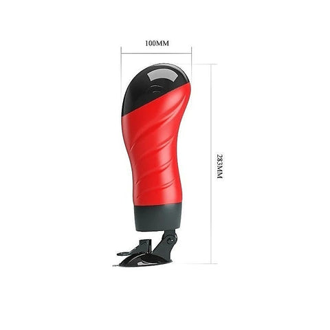 CRAZY BULL DELIA Suction Base Vibrating Vagina Stroker - Masturbators and Strokers