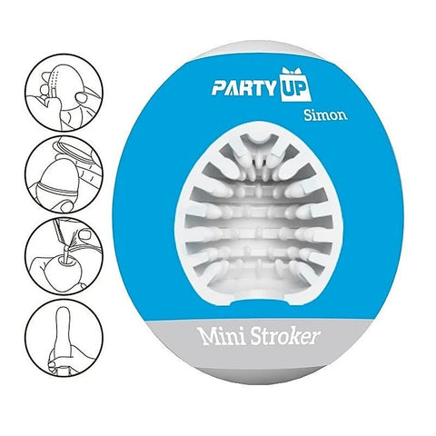 Party Up SIMON Waterproof Male Mini Stroker