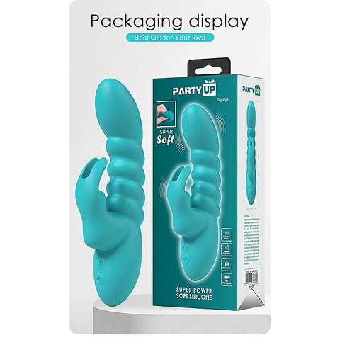 Party Up BRYNLYN USB Rechargeable Rabbit Vibrator - Rabbit Vibrators