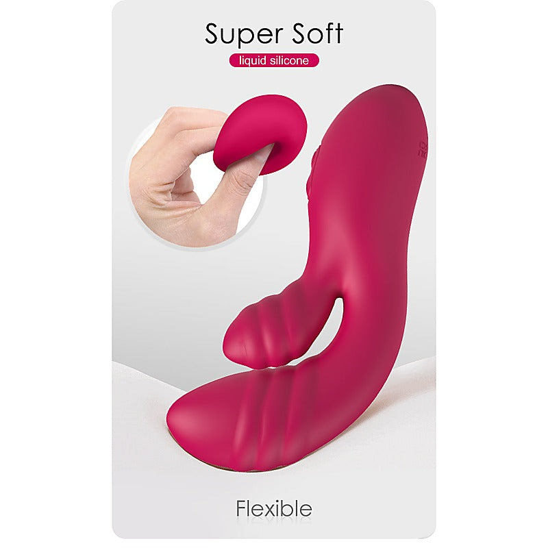 Party Up DALIDA USB Rechargeable Rabbit Vibrator - Rabbit Vibrators