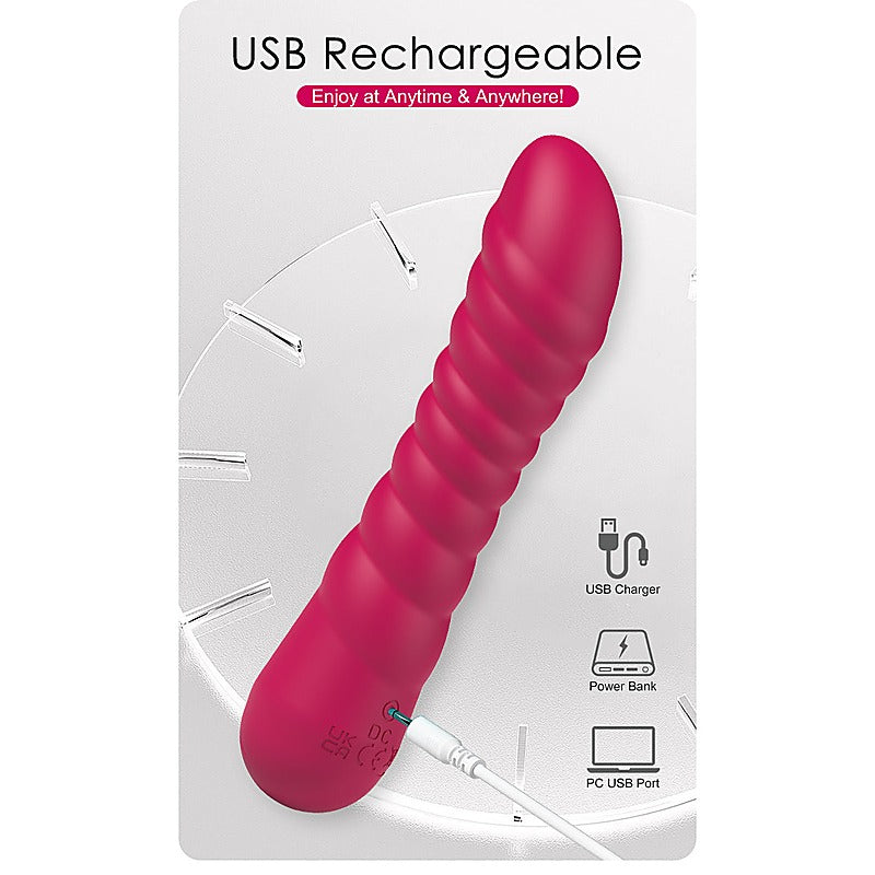 Party Up JAYLEI USB Rechargeable G-Spot Vibrator - G-Spot Vibrators