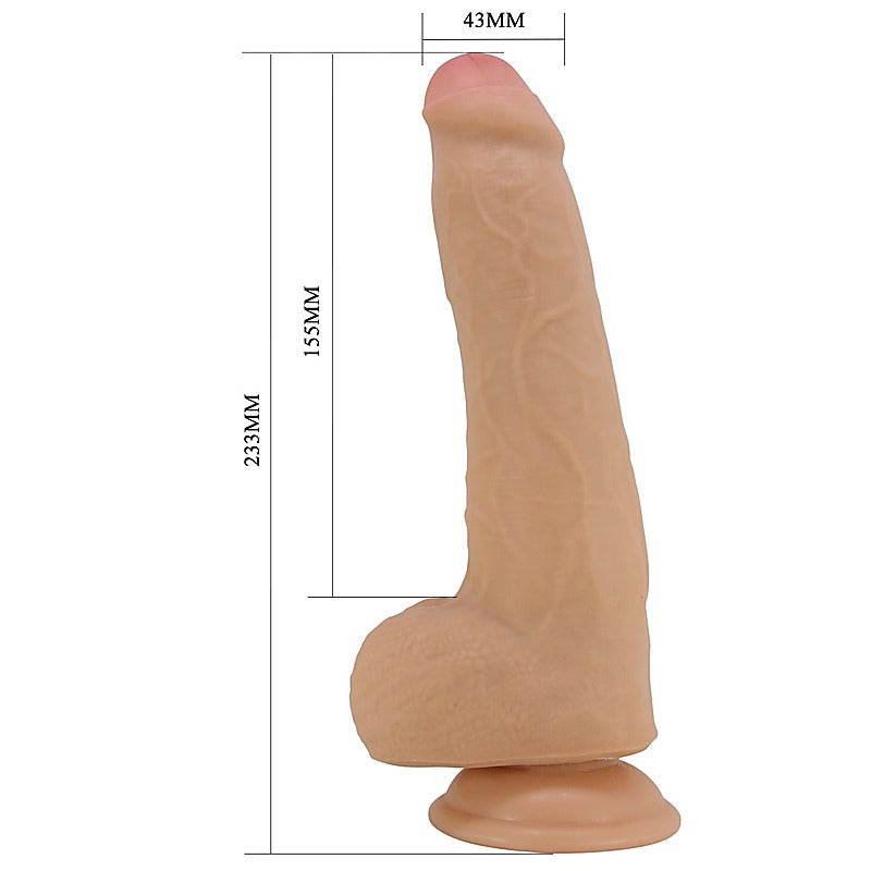 Party Up THOMAS Slide Skin Flexible Dildo - Realistic Dildos