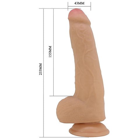 Party Up THOMAS Slide Skin Flexible Dildo - Realistic Dildos