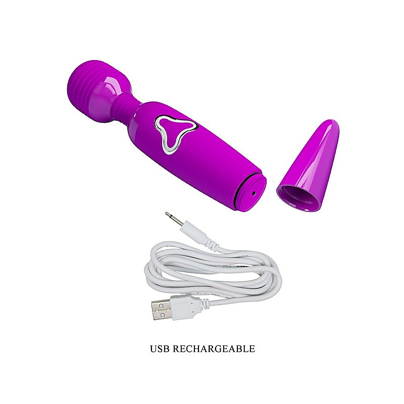 Bruce Usb Rechargeable Body Wand Massager By Party Up - Body Wands