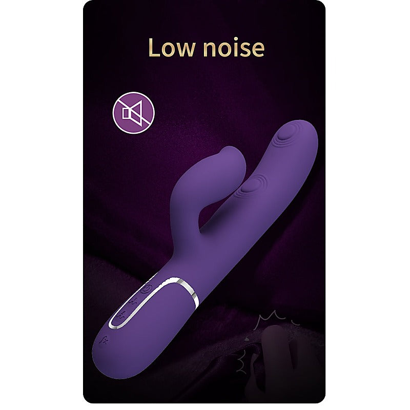 Party Up ALAN Dual Motor Vibrating Rabbit Massager - Rabbit Vibrators