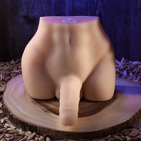 Easy Rider Male Torso With Vibrating Penis By Evolved - Vibrating Dildos