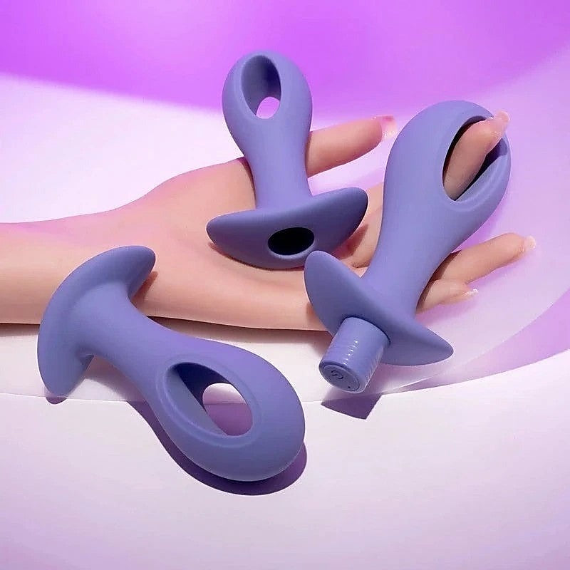 Evolved HOLE PUNCH Butt Plugs with Bullet Vibrator - Butt Plugs